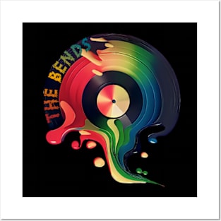 Bends Colorful Vinyl Posters and Art